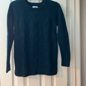 Dark teal sweater